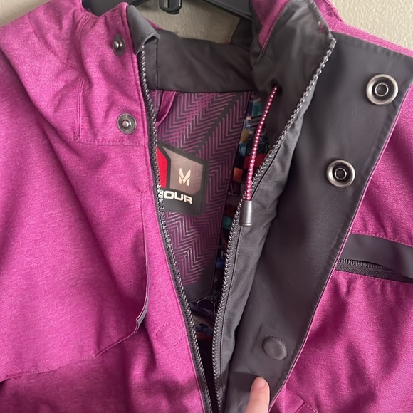 EUC WOMENS MEDIUM UNDEr ARMOUR COLD GEAR WINTER SNOW SKI JACKET - Picture 8 of 12